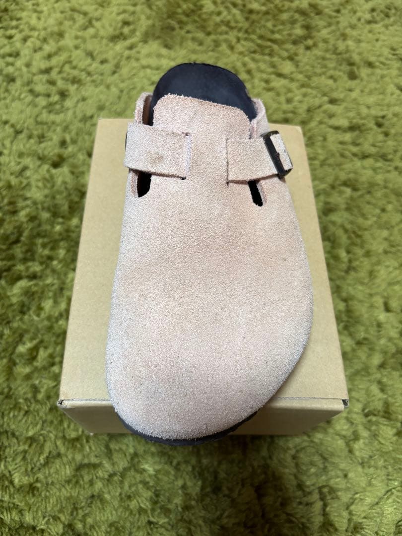 ビルケンシュトック BIRKENSTOCK ボストン ピンク 幅広39/25cm