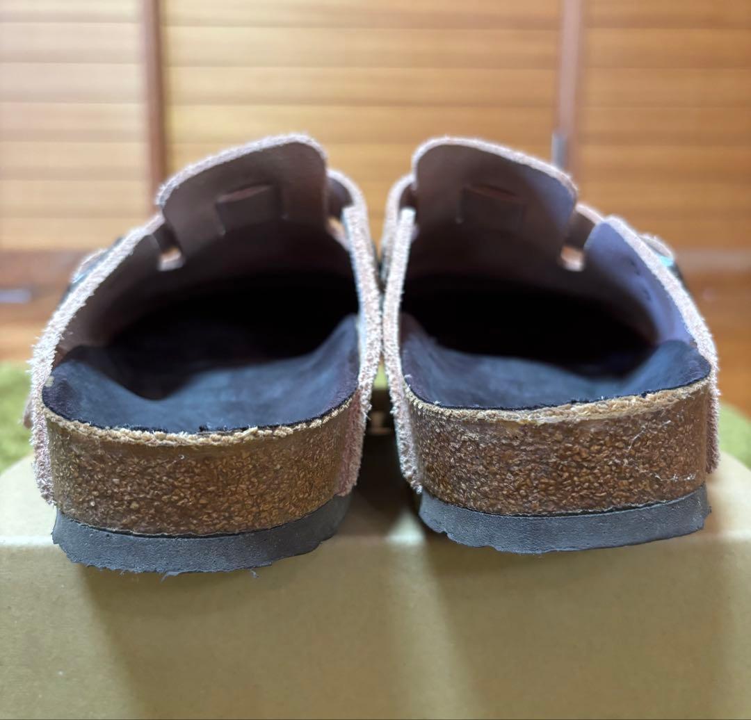 ビルケンシュトック BIRKENSTOCK ボストン ピンク 幅広39/25cm
