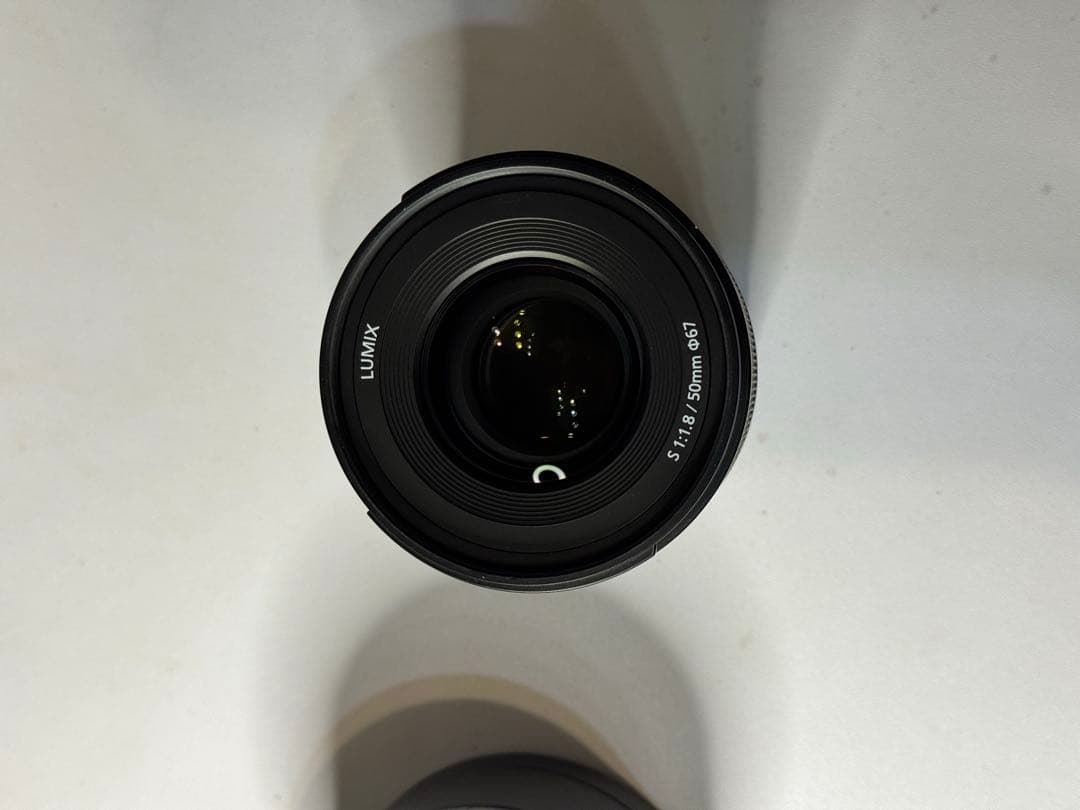 LUMIX S 50mm F1.8 Lマウント　レンズ フード・キャップ付き