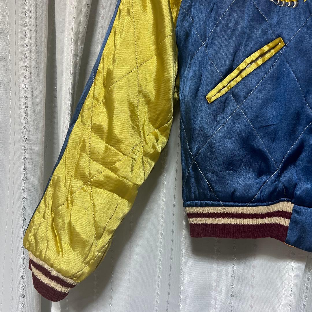 スカジャン スーベニアジャケット ビンテージ 希少 レディース リバーシブル