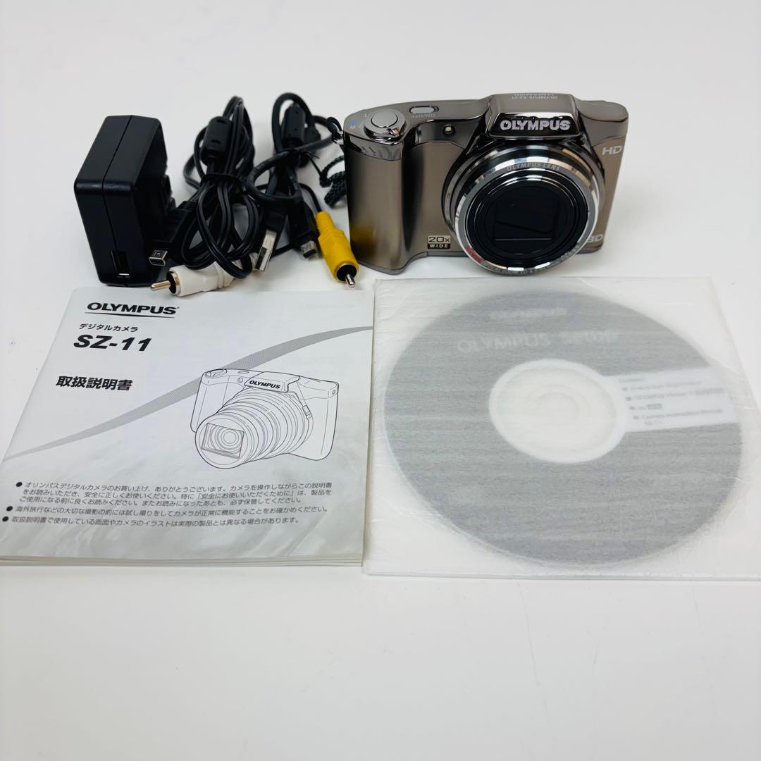 【美品】オリンパス OLYMPUS　SZ-11 動作確認済み　デジタルカメラ
