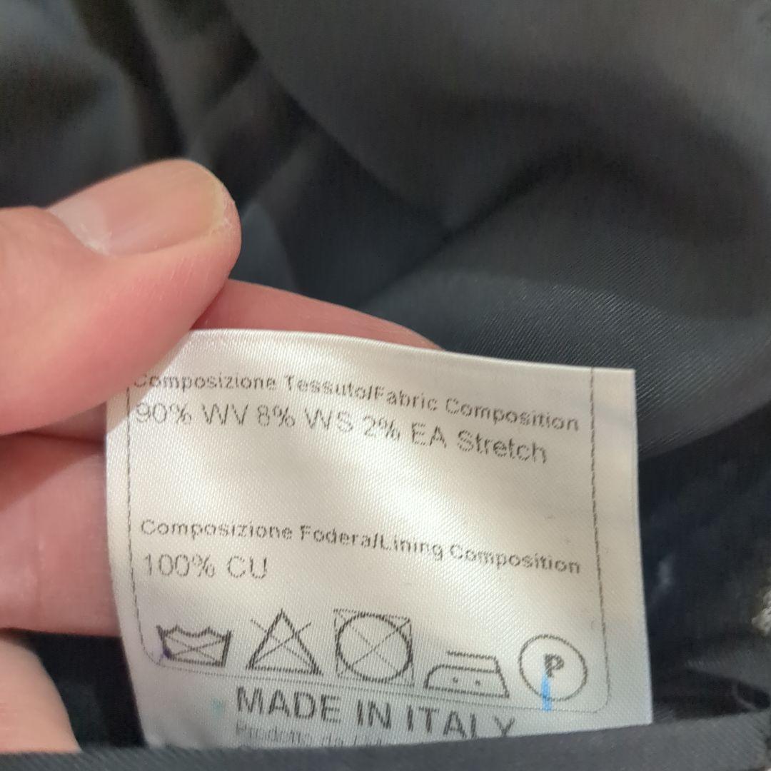 TAGLIATORE ネイビーストライプ ビジネススーツ