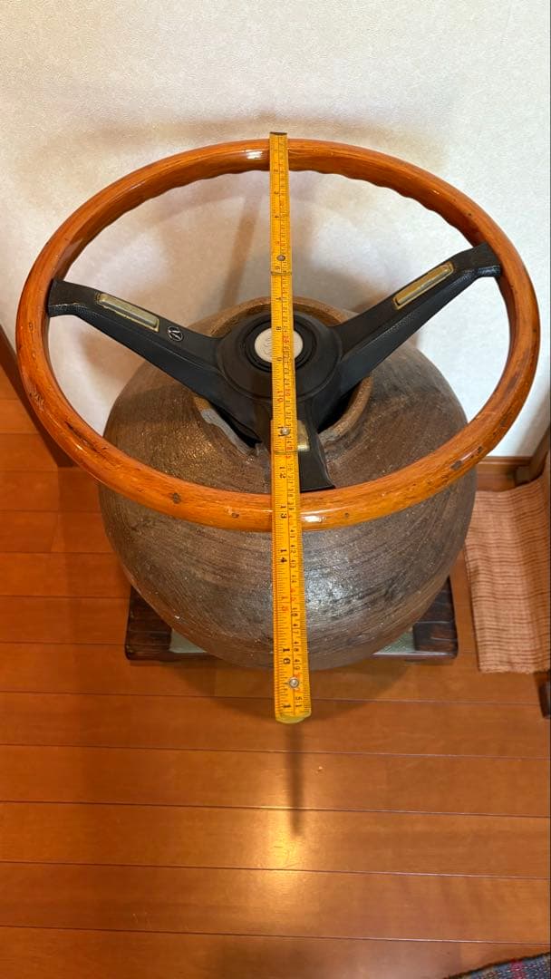 24VTURBO様　アルファロメオ　ステアリング　ウッド　ハンドル