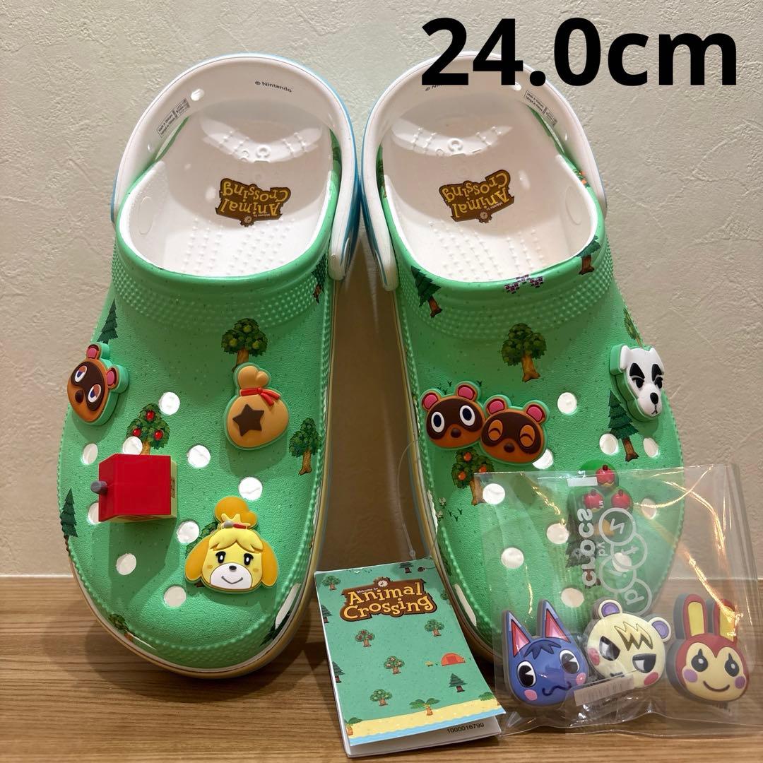 どうぶつの森 プラットフォーム クロッグ crocs クロックス 24 完売品