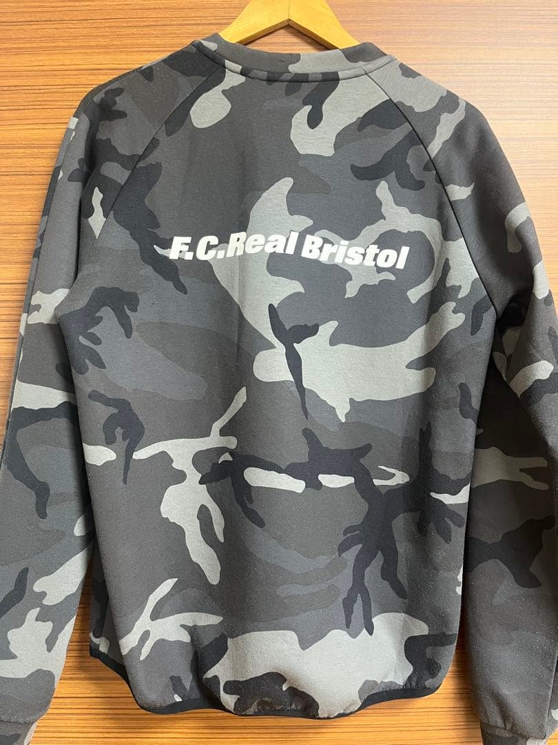 F.C. Real Bristol ブリストル 迷彩柄スウェットシャツ M