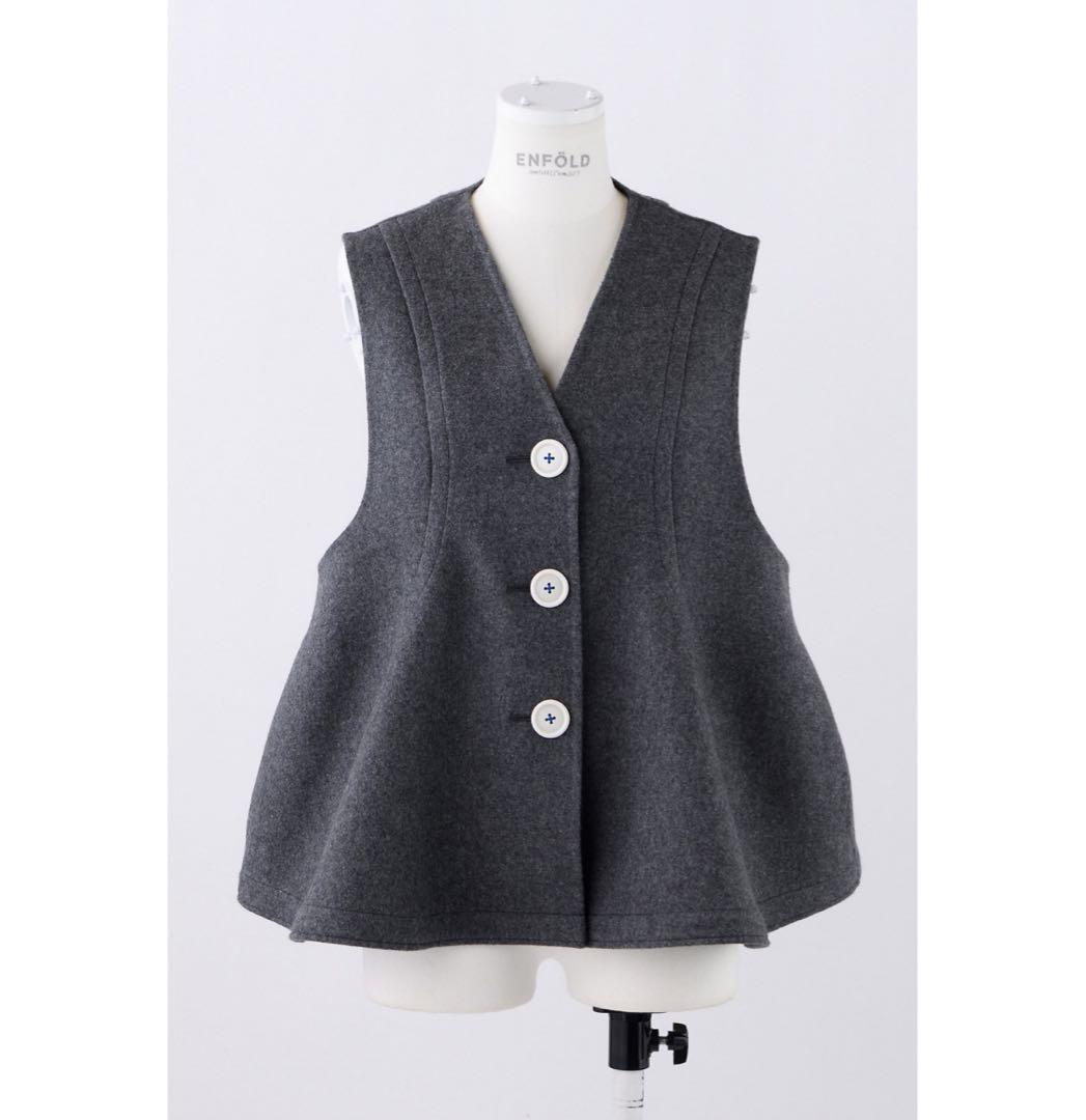 ENFOLD エンフォルド SOLID VEST(300HA230-0690)