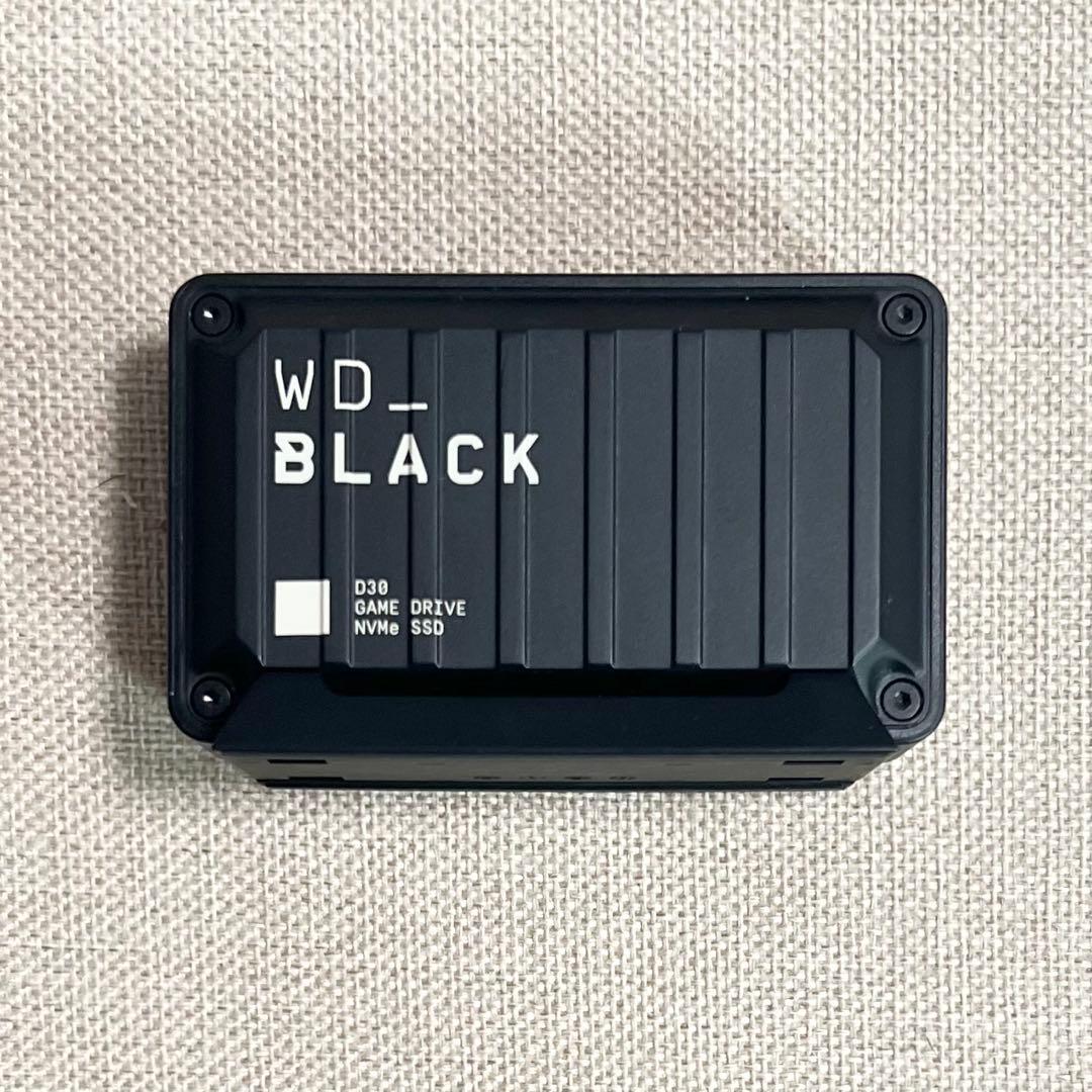 外付けハードディスク・ドライブ WD_BLACK D30 Game Drive SSD 1TB