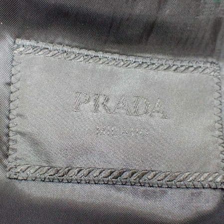 PRADA グレー スーツ ジャケット パンツ