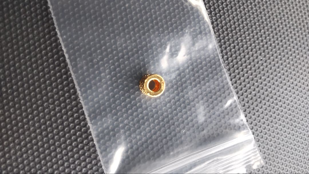 新品未使用　mal.レレレ　純金　24金 足金999 円筒形　ペンダントトップ