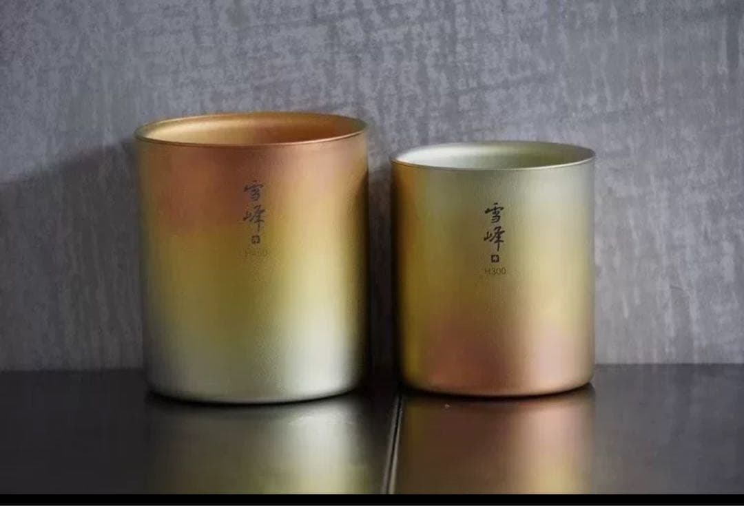 チタンスタッキングマグ 雪峰 スノーピーク マグカップ　名古屋　限定
