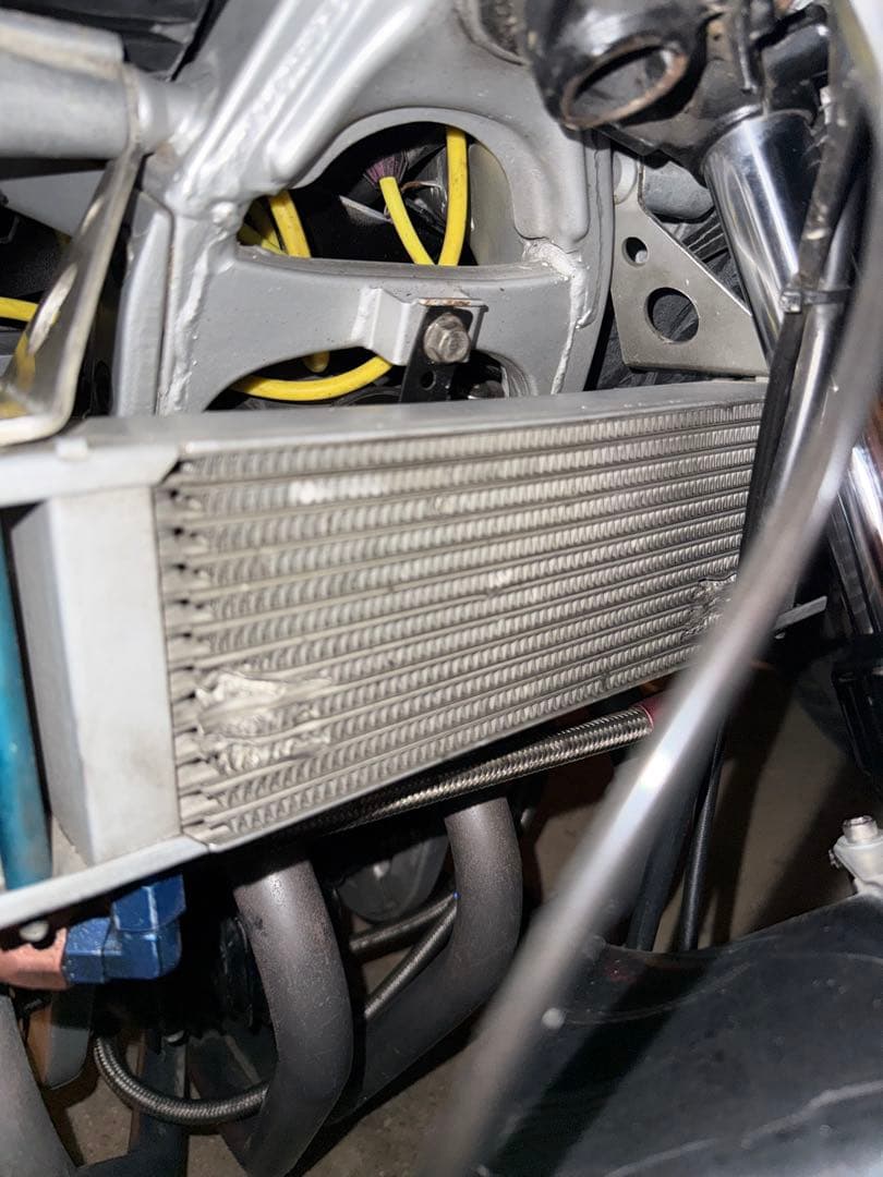 (即購入❌)Activeアクティブオイルクーラー サーモスタッドト ホース付き