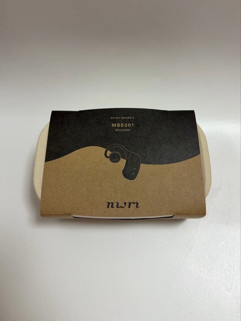 【新品未使用】nwm ヌーム MBE001 ワイヤレスイヤホン ホワイトベージュ