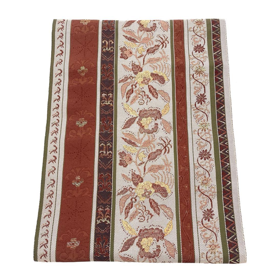 専用帯5668 ●高級 正絹 本場筑前博多織 松葉仕立て 名古屋帯