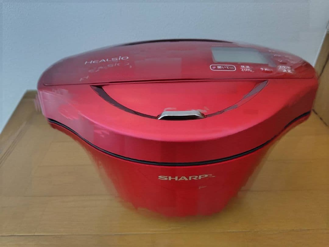 シャープ ヘルシオ ホットクック KN-HW24F-R 2020年＋蒸しカゴ