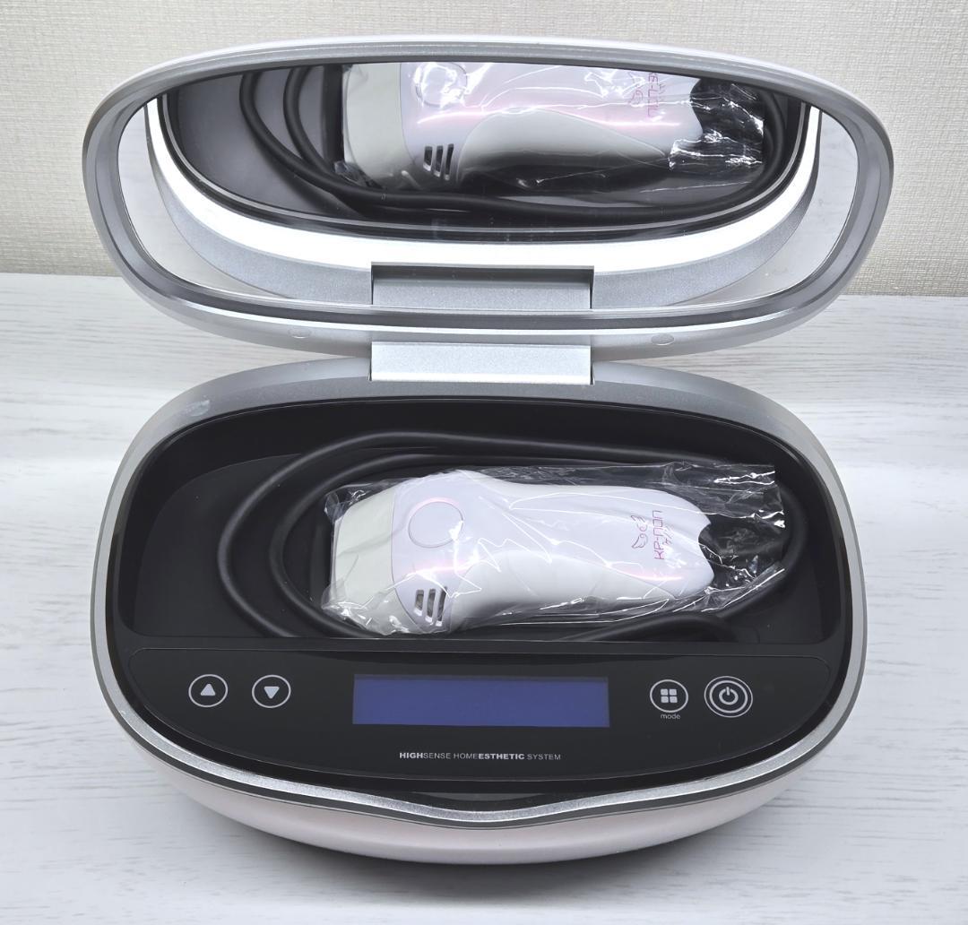 【使用僅少】脱毛器 ケノン Ver 8.4 眉毛脱毛器付 パールホワイト