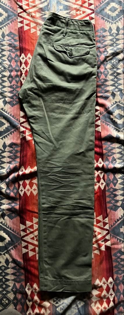 ト*ー様 【美品】RRL ダブルアールエル オフィサーズチノ W30 ポロ ラル