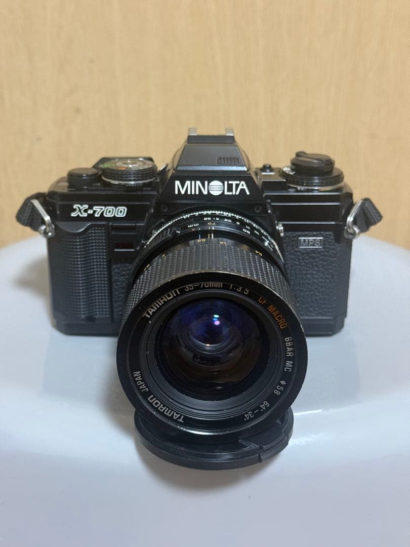 Minolta X-700 フィルムカメラ TAMRONレンズ