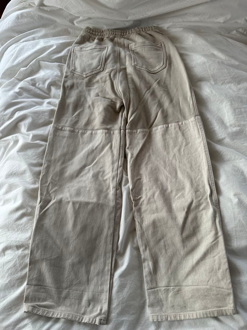 パンツ AMOMENTO DRAWSTRING DENIM PANTS