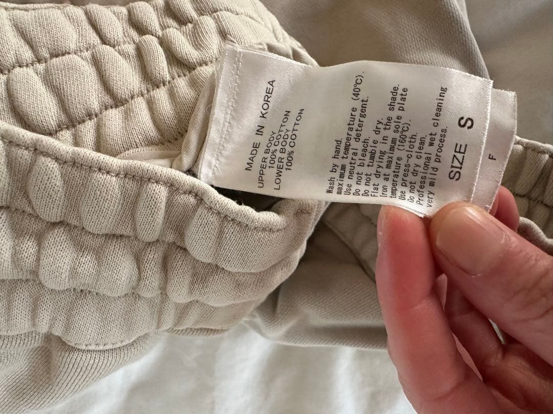 パンツ AMOMENTO DRAWSTRING DENIM PANTS