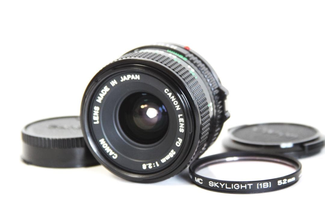 【美品】Canon NEW FD 28mm F2.8 キヤノン