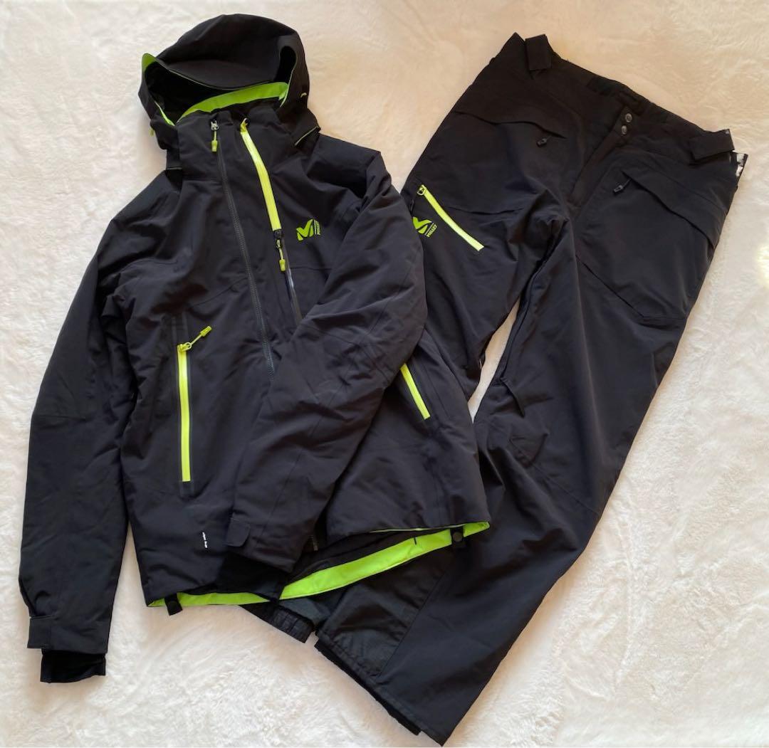MILLET ミレー　スキーウェア　セットアップ　上下　メンズ　ブラック　XL