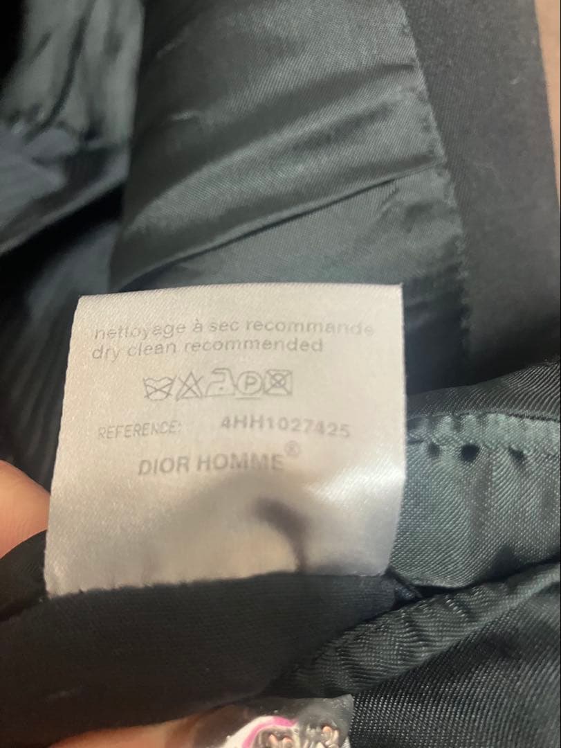 Dior Homme 04AW エルボーレザーパッチjacket エディ期　54