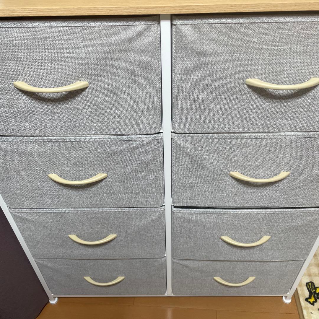 カズヤンさん　布製タンス　引き出し8杯