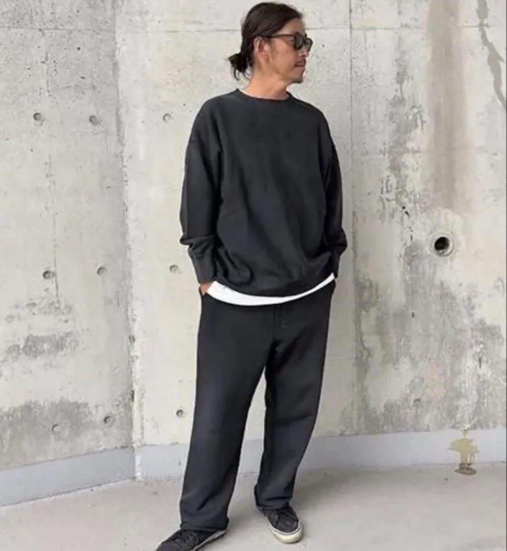 WAX(ワックス) / VINTAGE SWEAT SHIRTS - BLACK