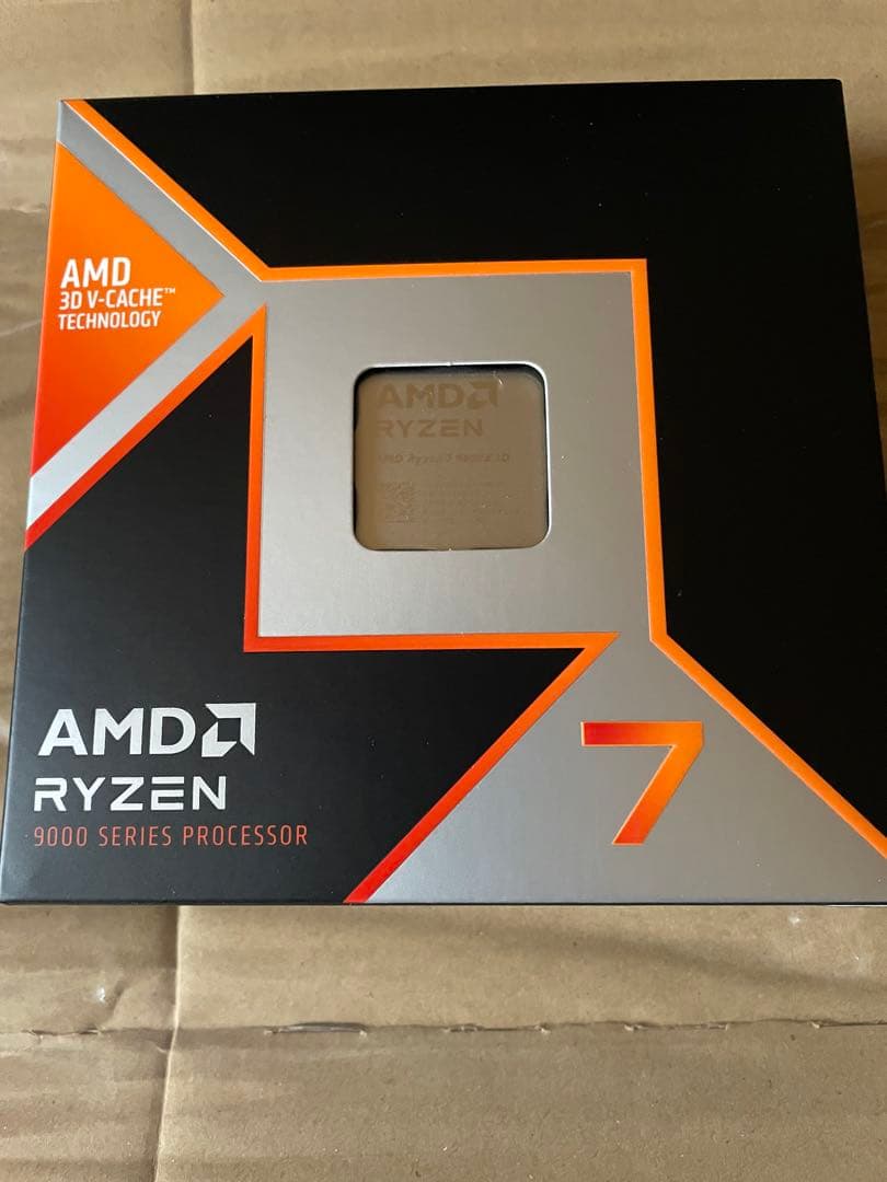 AMD Ryzen 7 9800X3D Socket AM5 国内正規品保証付き