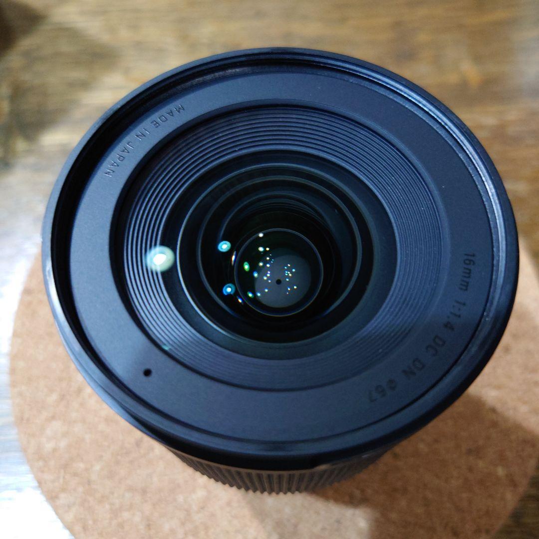 シグマ　16mm f1．4 DC DN