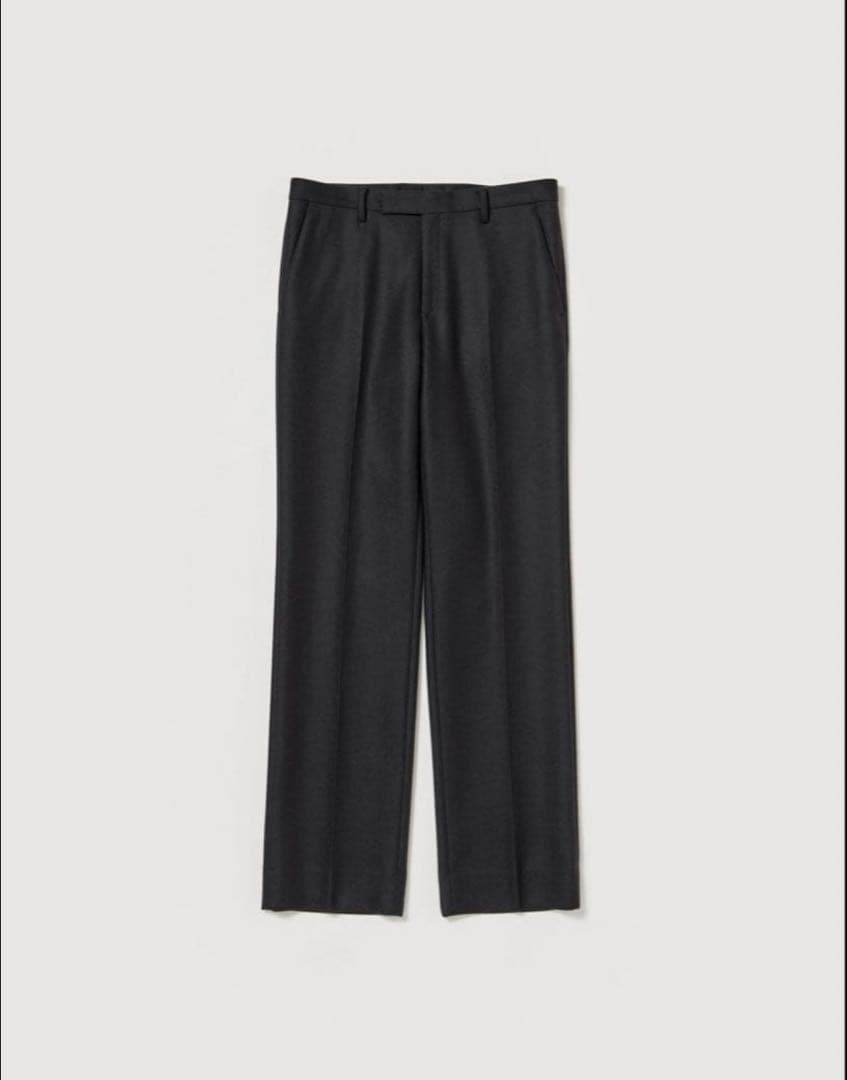 パンツ 25AW AURALEE LIGHT MELTON NARROW SLACKS
