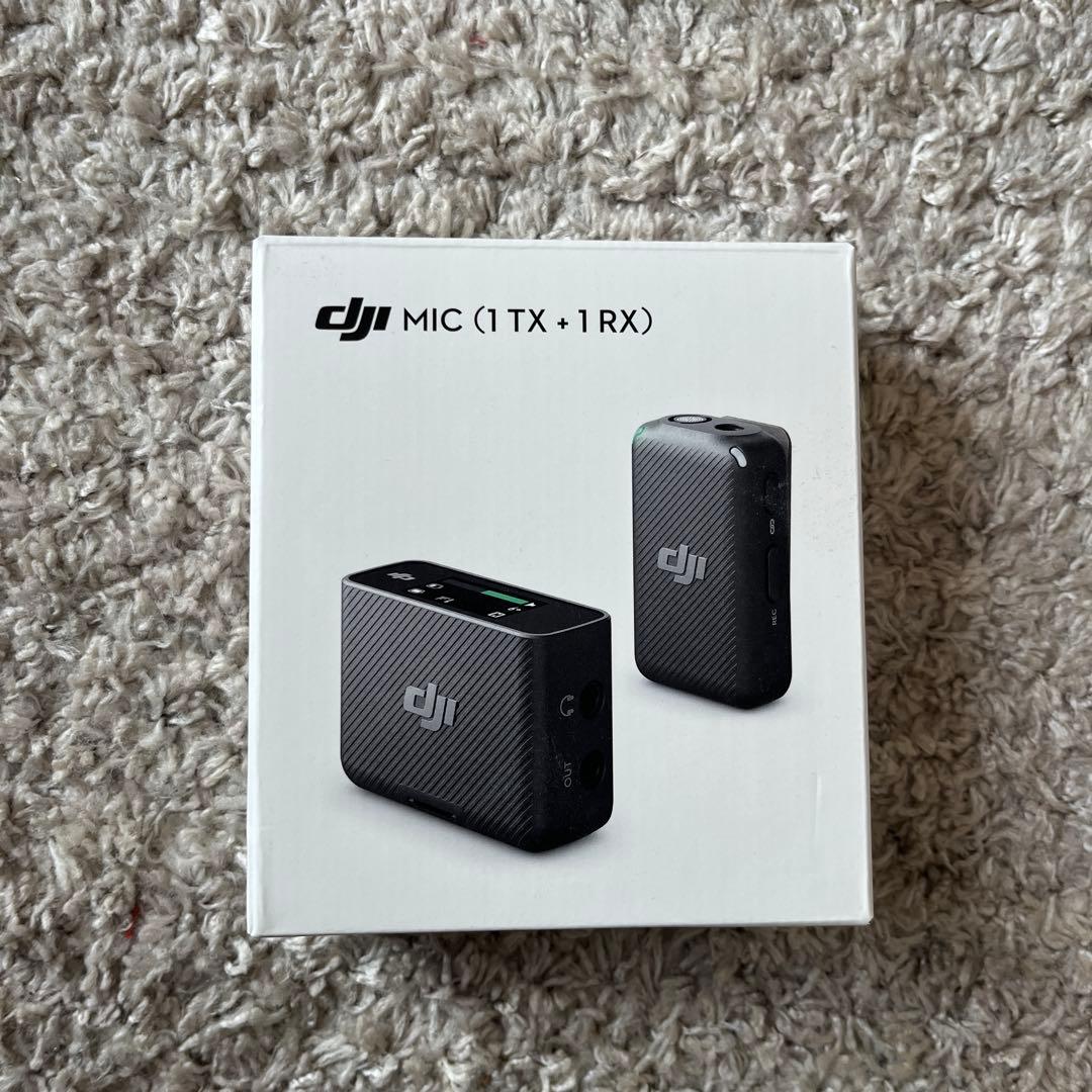DJI MIC (1 TX + 1 RX) 新品未使用