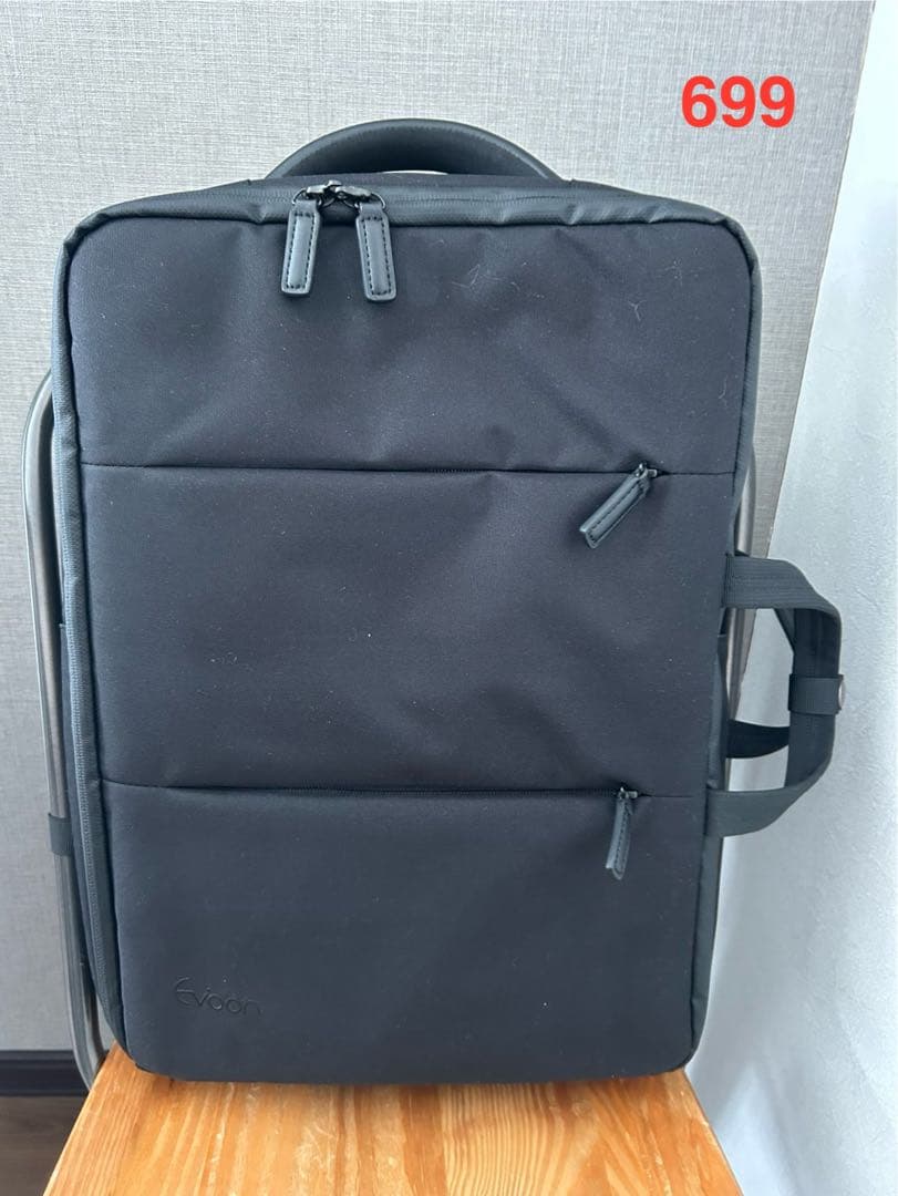 【やや訳あり】Evoon マルチビジネスリュック 5.0ブラック 699