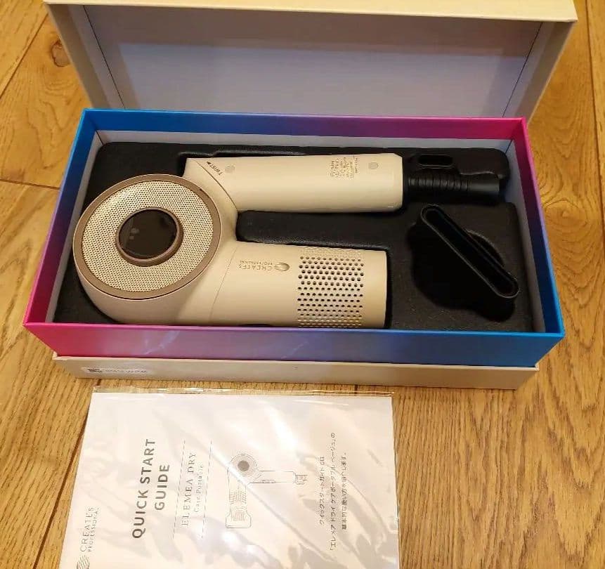 限定 ベージュ クレイツ エレメアドライケアポータブル ドライヤー