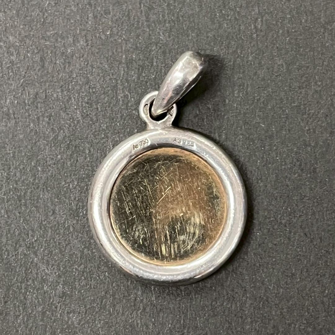 K◇HERMES　エルメス　ペンダントトップ　セリエ　K18　silver925