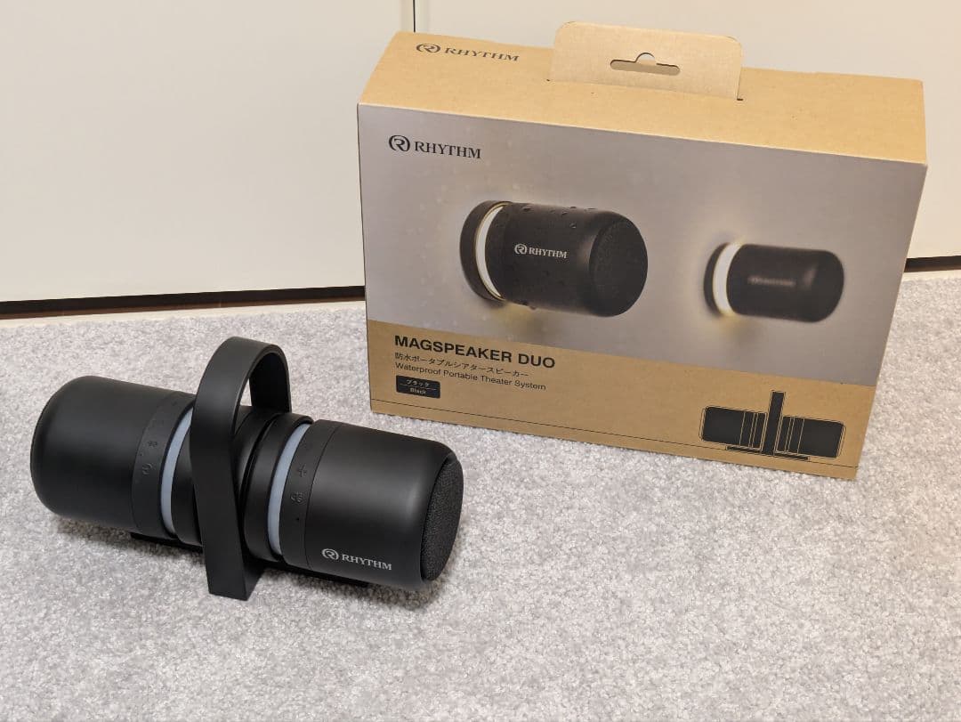 リズム　MAGSPEAKER DUO　9YYA30RH08　ブラック
