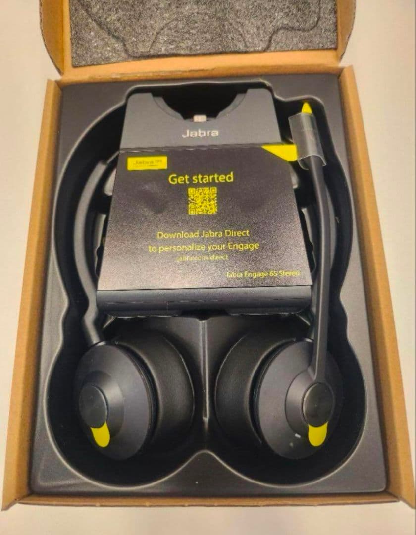 新品未使用 Jabra Engage 65 Stereo ワイヤレスヘッドセット