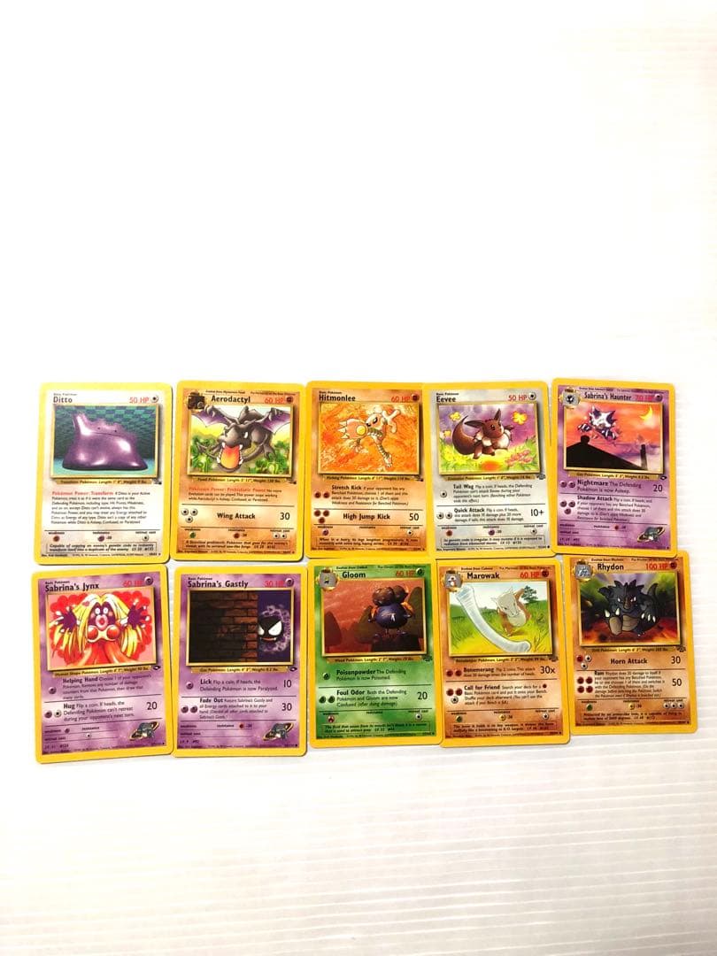 希少品　ポケモンカード　英語版　初期　旧裏　67枚　セット　おまとめ売り