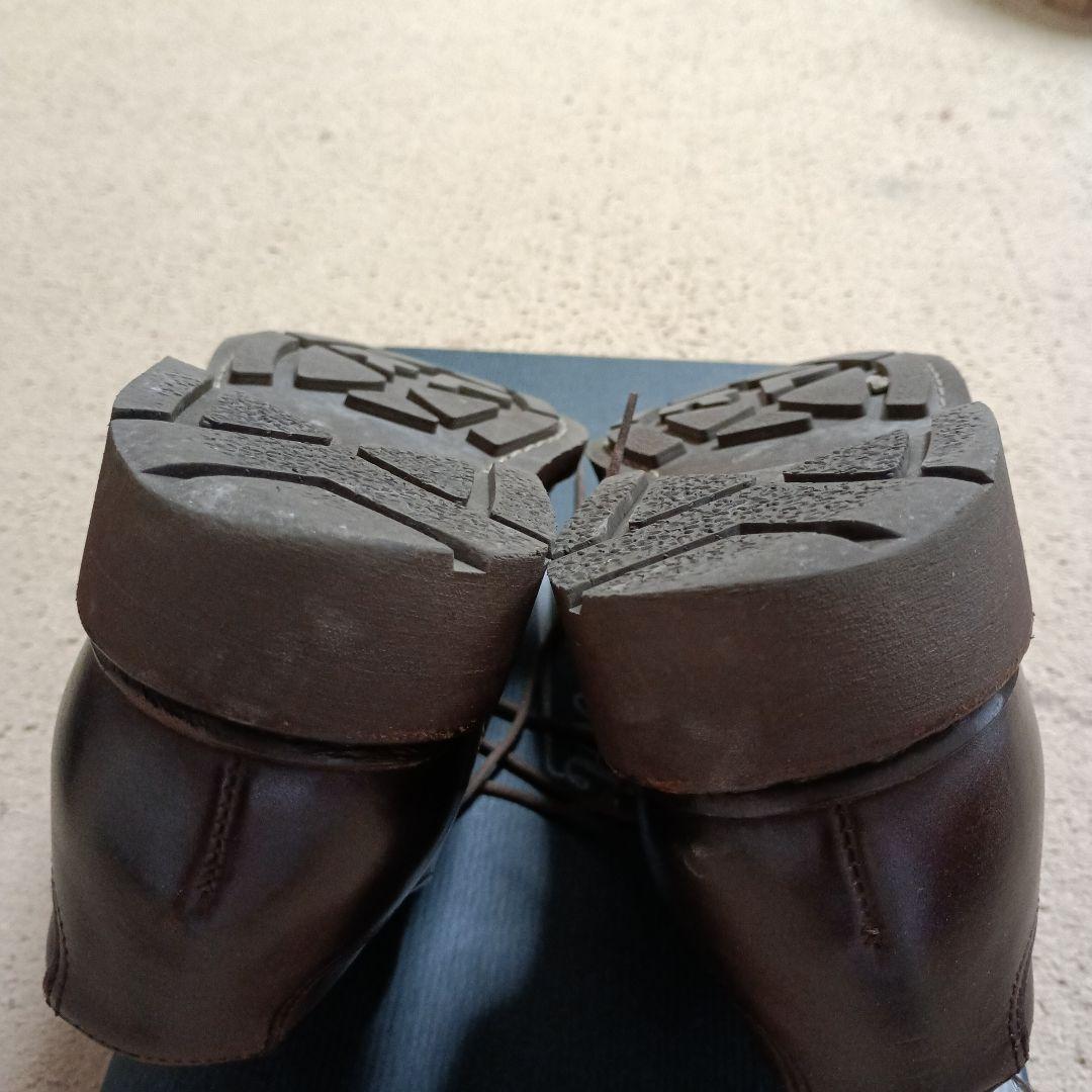 Paraboot ブラウン レザー ドレスシューズ