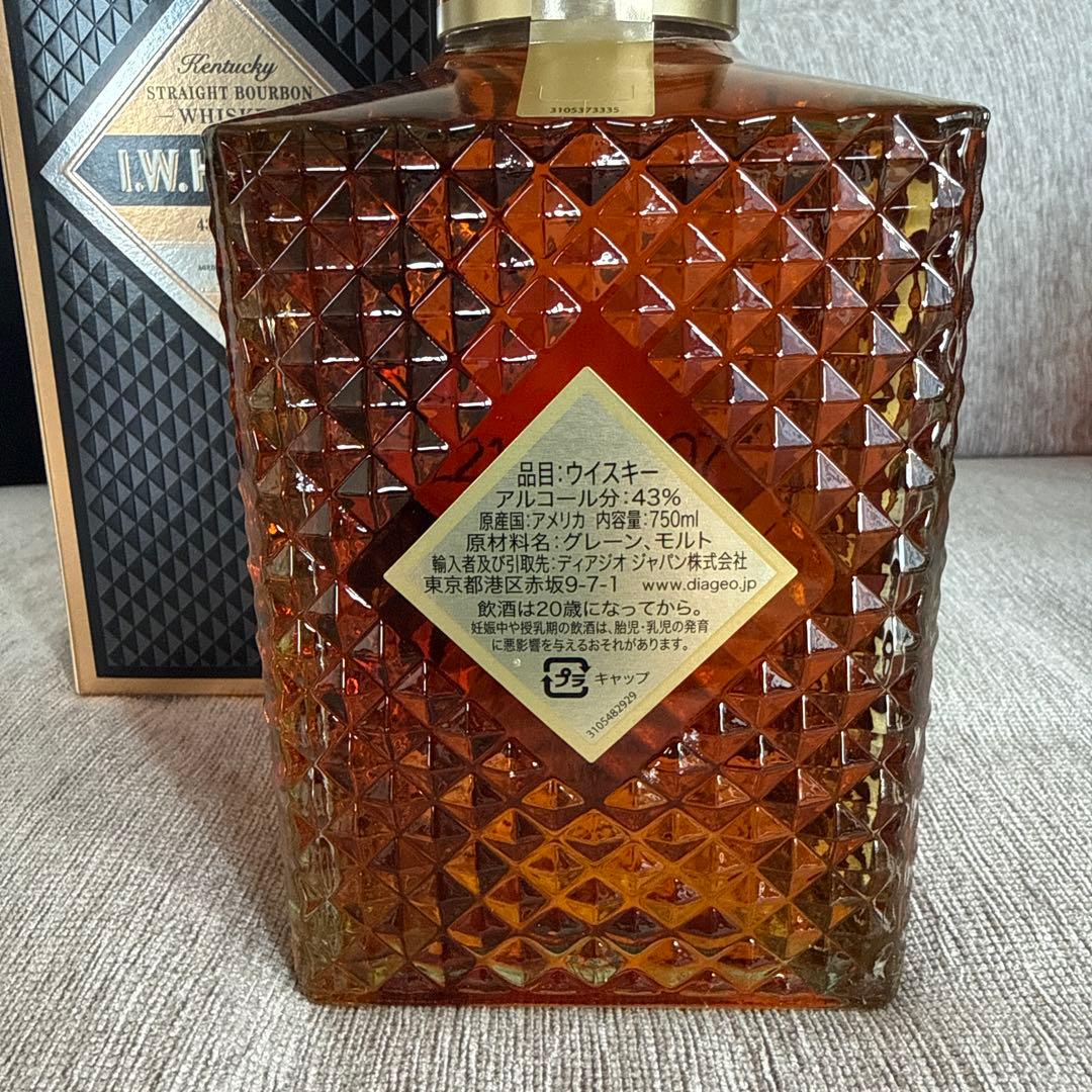 【未開封新品】I.W. HARPER 12年 バーボンウイスキー