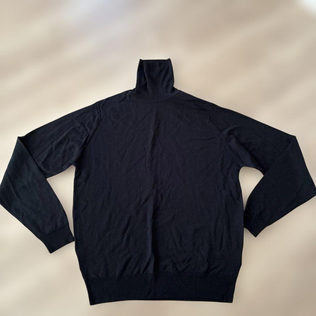 T*i様 JOHN SMEDLEY ブラック タートルネック M
