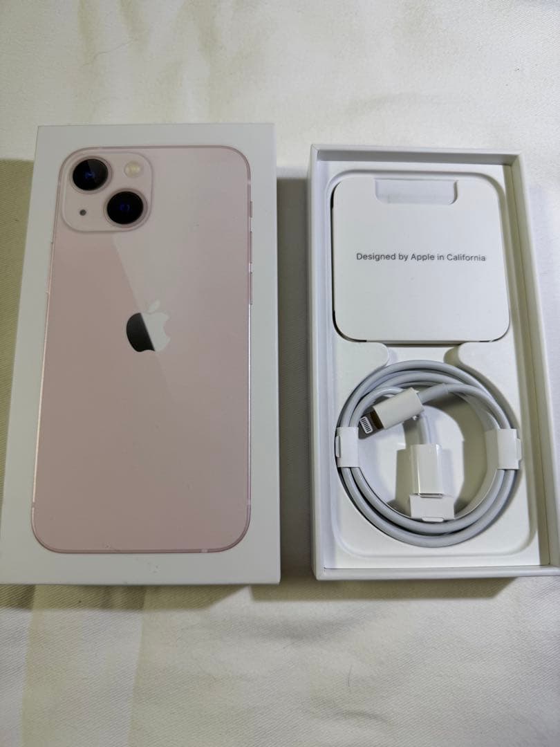 iPhone 13 mini 256GB SIMフリー 箱・純正ケーブル付