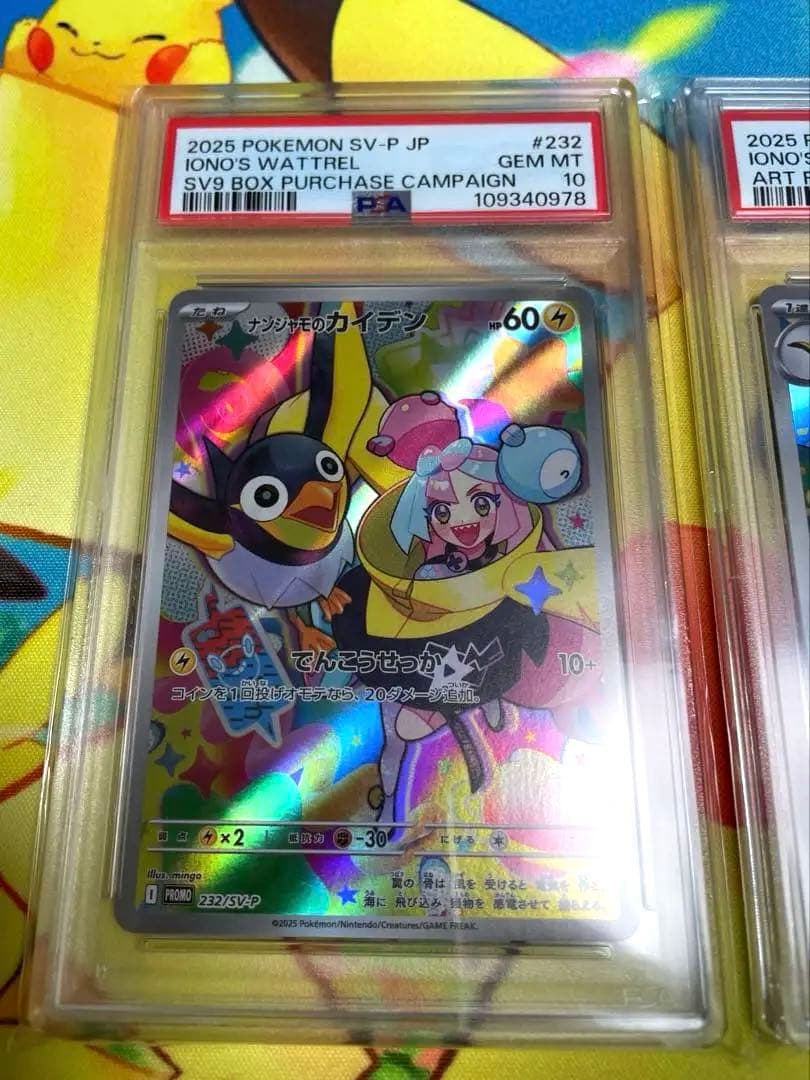 ナンジャモカイデンプロモ、タイカイデン　PSA10 連番