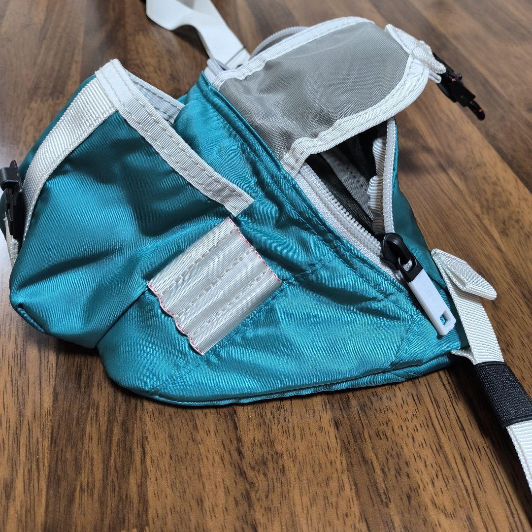 ブリーフィング　ゴルフ　ウエストポーチ　ボディバック　Pグリーン エコツイル