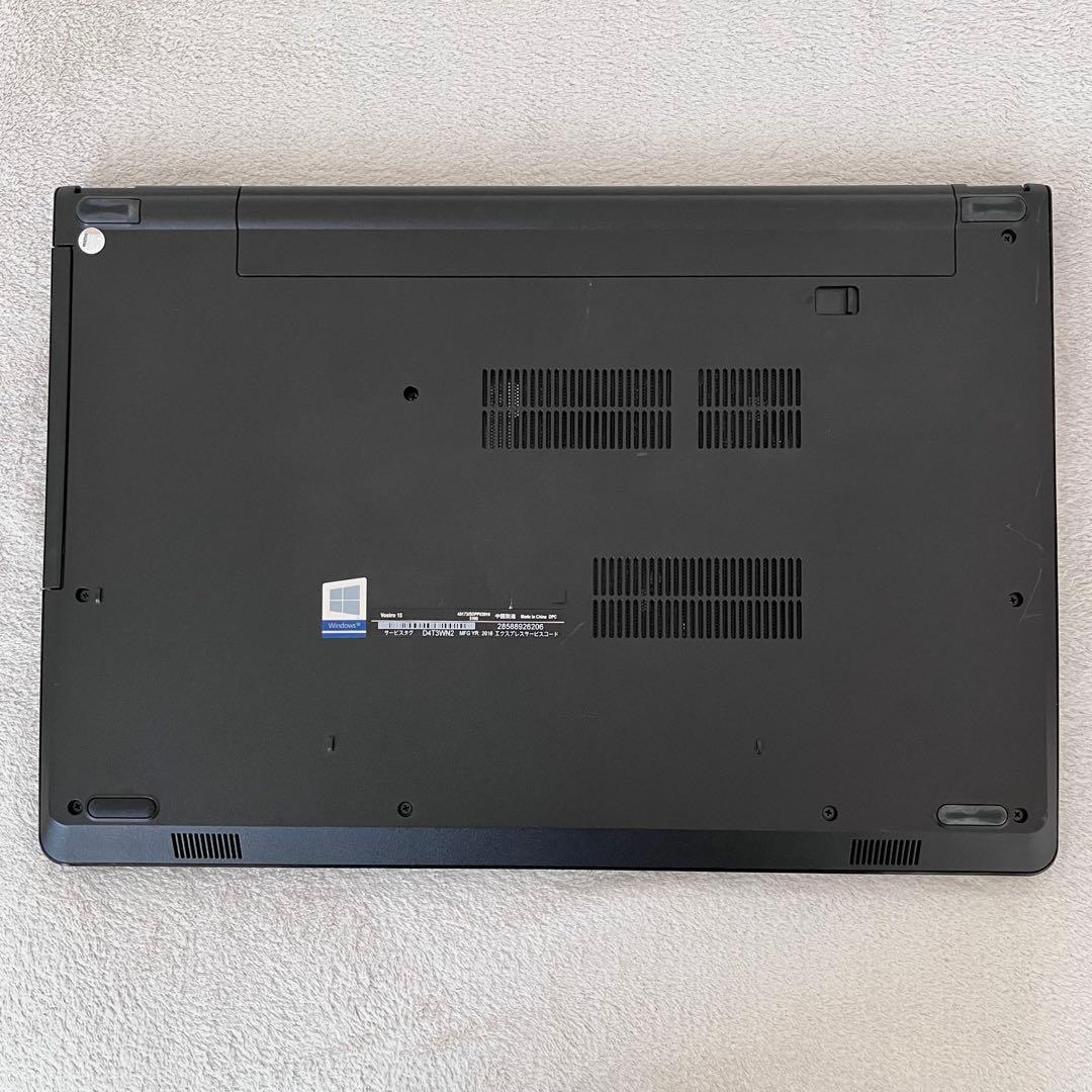 office2024 DELL/i7第8世代/メモリ8GB/SSD256GB