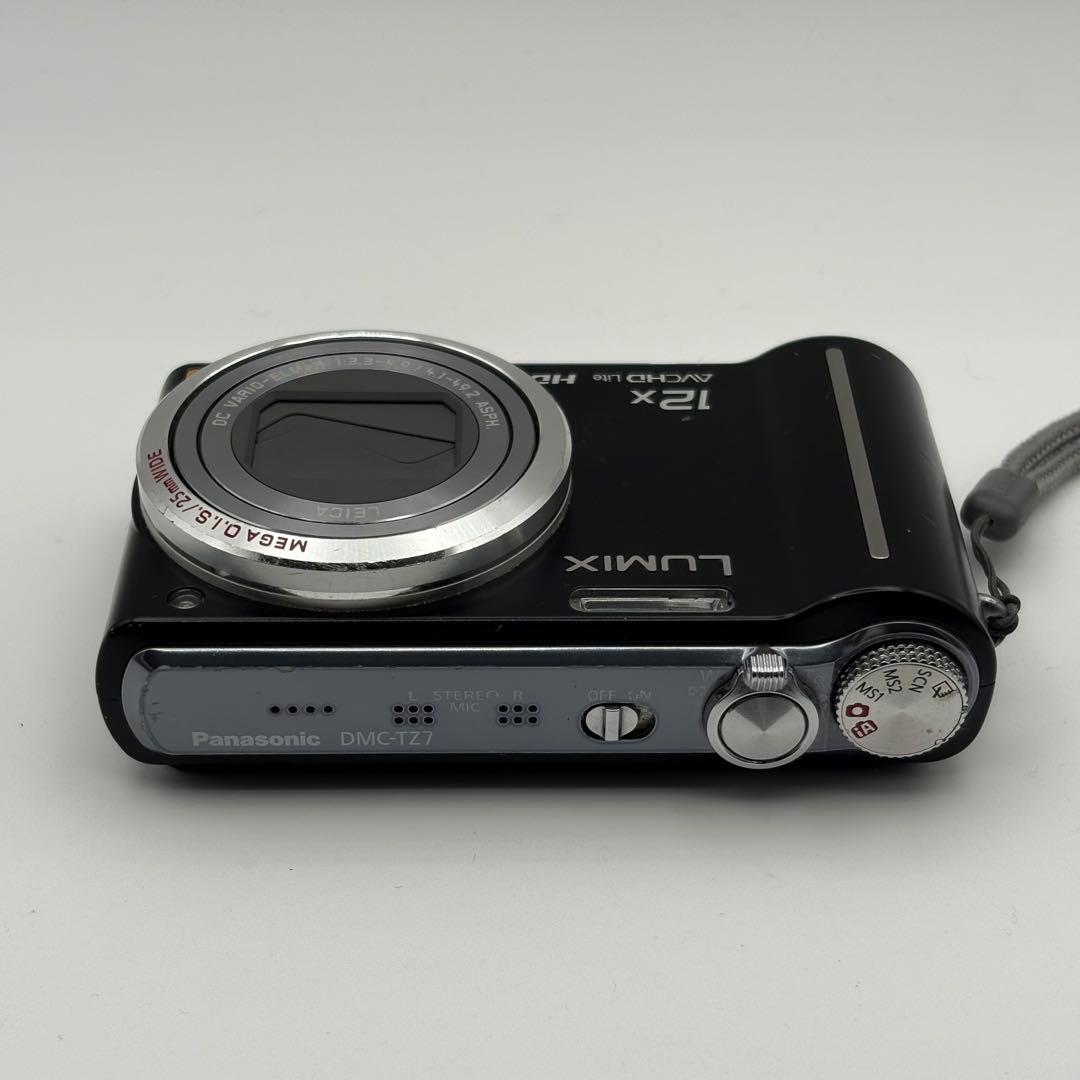 LUMIX DMC-TZ7 Panasonic ブラック デジタルカメラ 動作〇