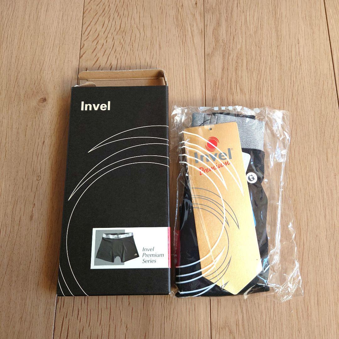 Invel プレミアムボクサーパンツ 7901 黒 G