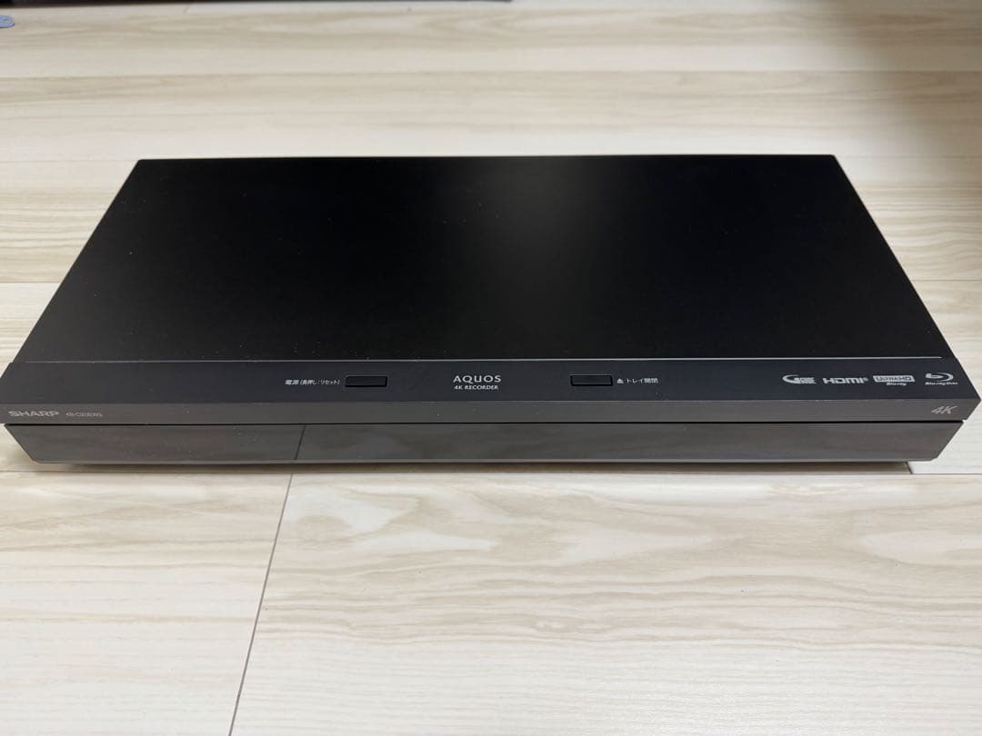 AQUOS 4K ブルーレイ レコーダー 4B-C20EW3