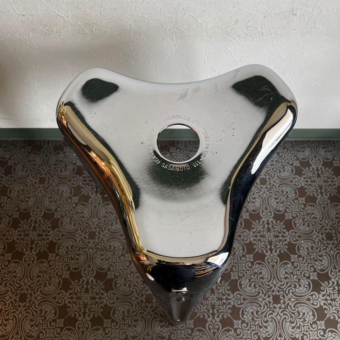 k885 ダルトン スタッキングスツール ウィズダムトゥース クローム 廃盤品