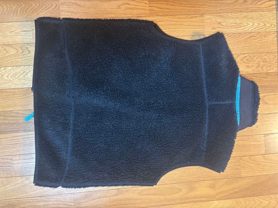patagonia レトロX フリースベスト L 黒